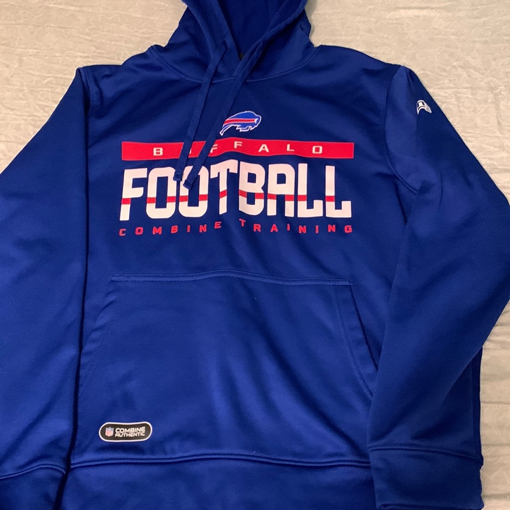 Like new NFL Buffalo football hoodie.